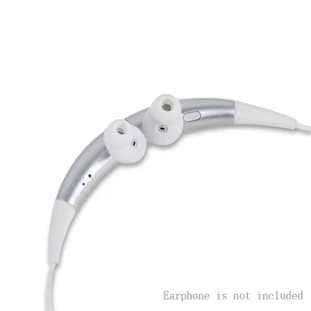 1 Par/veliko in-Ear Slušalke blazinic Za Samsung Prestavi Krog R130 Eartips Zajema slušalke Earpads Silikonskih Čepkov