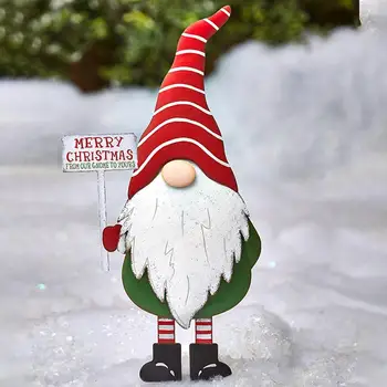 2021 Božič Gnome Stojalo Dvorišče Vložek Okrasni Vrt, Travnik Teras Dekor Za Zunanji Vložek Notranji Stenski Dekor