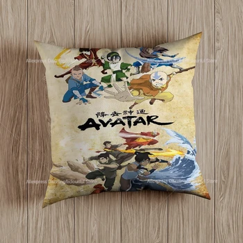Avatar The Last Airbender Prevleke Mehki Pliš Japonske Anime Blazine Pokrov za Kavč Doma, Avto Stol Dekor Risanka Dekoracijo