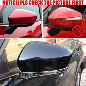 Avto Styling ABS Chrome Strani Krilo Vrat Ogledalo Kritje Pogled od Zadaj Trim Trakovi Modeliranje Prekrivni Protector Za Mazda CX-5 CX5 2017 2018