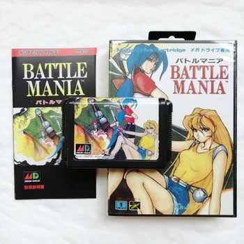 Bitka Manija, za 16-bitni Sega Genesis/Megadrive in Video Igre, Kartuše Konzolo z Trgovini na Polje in Navodila za uporabo
