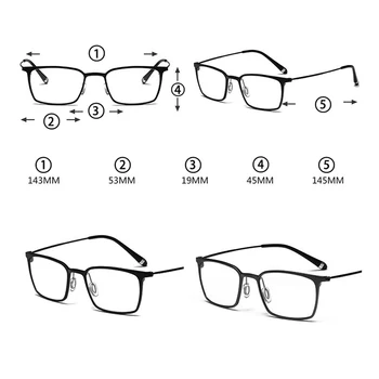 KATELUO Računalnik Očala Proti Modri Laser Ray Utrujenost Sevanja odporna na Kvadratni Očala Očala Očal Okvir Očal J805