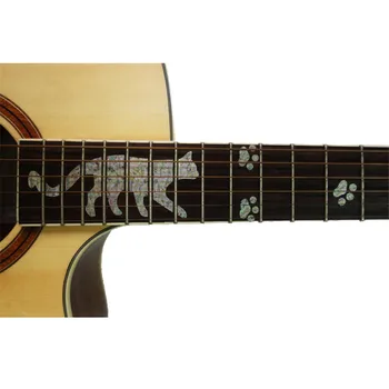 Kitara Podolgovat Nalepke Mačka Oblika Kitare, Bas Fret Nalepki na vratu kitare fingerboard