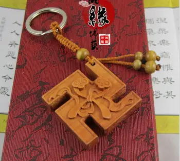 Mahagoni Tri-dimenzionalno Graviranje Keychain Veren obesek za ključe, darilo za prijatelja, ženske, moški nakit avto keychain A4