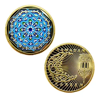 Mohammedanism ramadana spominke in darila Islam pozlačeni priložnostnih kovancev