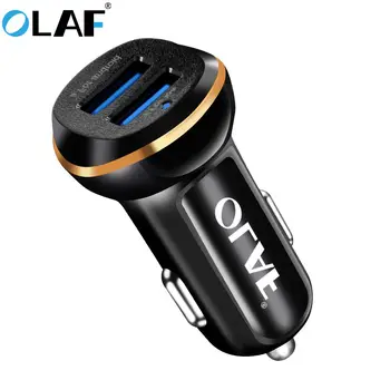 Olaf 5V 3.1 USB Avto Polnilec 2 vrata mobilni telefon adapterjem za polnjenje za iPhone, Samsung Huawei xiaomi LG Avto Polnilec