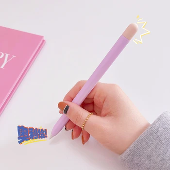 Pisalo Kritje Silikon torbica Pen Za Apple Svinčnik za Ujemanje Barv Pisalo Zaščitna Primeru Non-slip Anti-pade Pero Pokrov 2 generacije