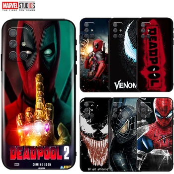 Strup Spiderman Deadpool Primeru Telefon Za Samsung Galaxy A11 A21 A21S A31 A51 A71 A22 A32 A52 A72 5G S10 Plus M11 M21 M31 M32