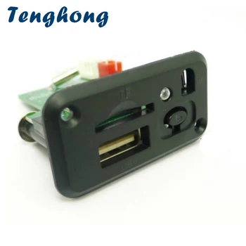 Tenghong Mini 5 12V MP3 Audio Dekoder Odbor TF U Disk Lossless WAV, MP3 Audio Dekodiranje Modul Stereo dvokanalni Z Stikalo