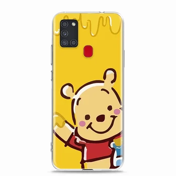 Winnie the Pooh Za Samsung A51 A91 A81 A71 A41 A31 A72 A52 A02 S A12 A32 A42 A21 S A11 A01 UW Pregleden Primeru Telefon