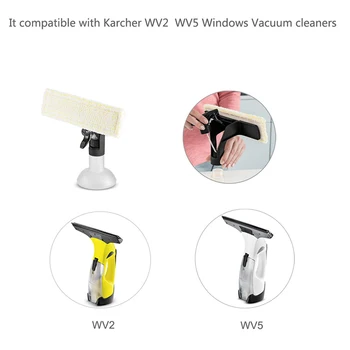 Za Karcher WV2 WV5 WV 50 60 75 Plus Mikrovlaken Steklo Mop Glavo Zbiranjem Pad Čiščenje Krpo Stroj Rag Zamenjava Napolnim