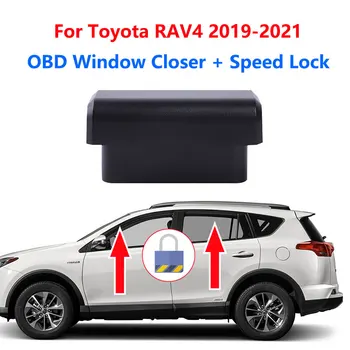 Za Toyota RAV4 5. 2019 2020 2021 Auto OBD Okno Dvigalo Bližje Odpiranje + Hitrost Zaklepanje Odklepanje OBD Modul Levo Roko Vožnja Avtomobila
