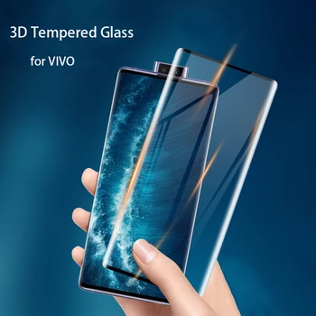 Za VIVO Nex 3 3 X51 5G 3D Polno Kritje Kaljeno Steklo Screen Protector za VIVO Nex3 Nex3S 4G 5G 9H Varnost Jasno Zaščitno folijo