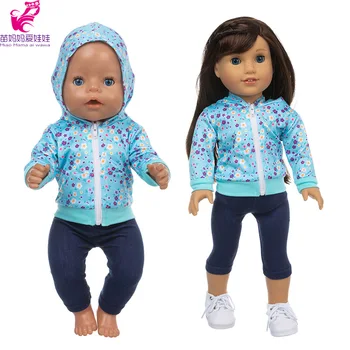 43 cm baby doll šport majica kratek 40 cm Nenuco Ropa y su Hermanita 18 inch dekle, fant lutka obleko srajco telovnik set