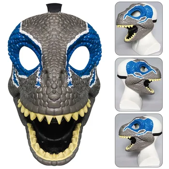 Dinozaver Masko - Jurski Svetu Dinozaver Igrače Glavo Halloween Festival Dinozaver Kostume Stranka Maškarada Masko Božična Darila za