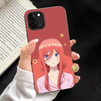 Nakano Itsuki Anime Dekle Primeru Telefon Za iPhone 11 8 7 6 6S Plus X XS MAX 5 5S SE 2020 XR 11 pro DIY capa