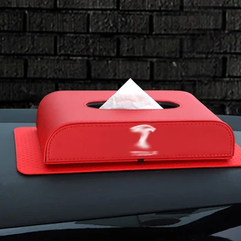 Nov Avto Usnje Tkiva Polje za Izvajanje papirnato Brisačo za Črpanje Tesla Model 3 / D/S /X Notranja Oprema